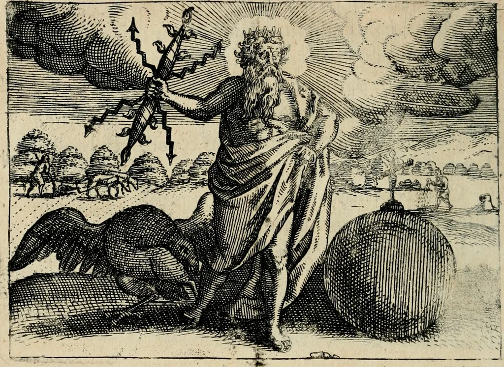 An illustration from [Mikrokosmos] : Paruus mundus, 1644, leaf 15