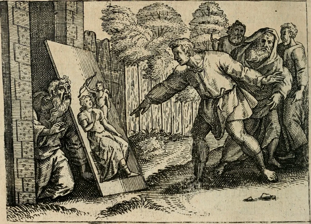 An illustration from [Mikrokosmos] : Paruus mundus, 1644, leaf 157