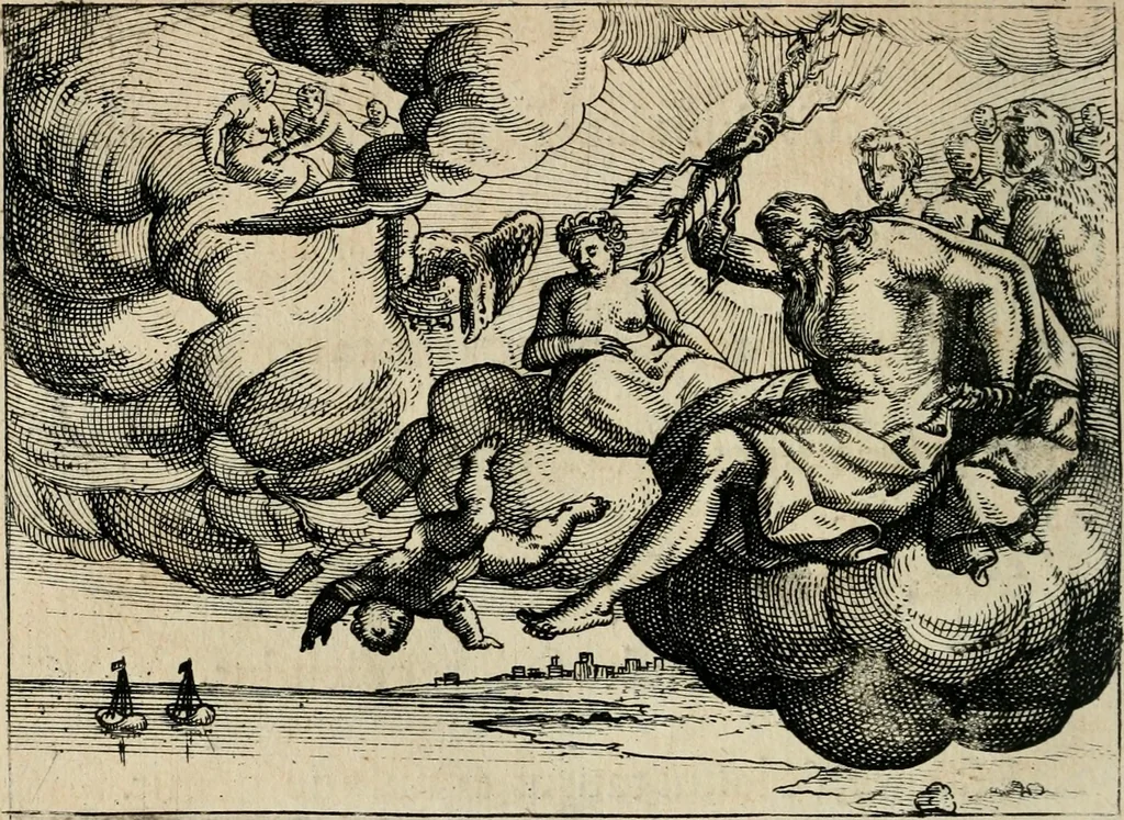 An illustration from [Mikrokosmos] : Paruus mundus, 1644, leaf 17