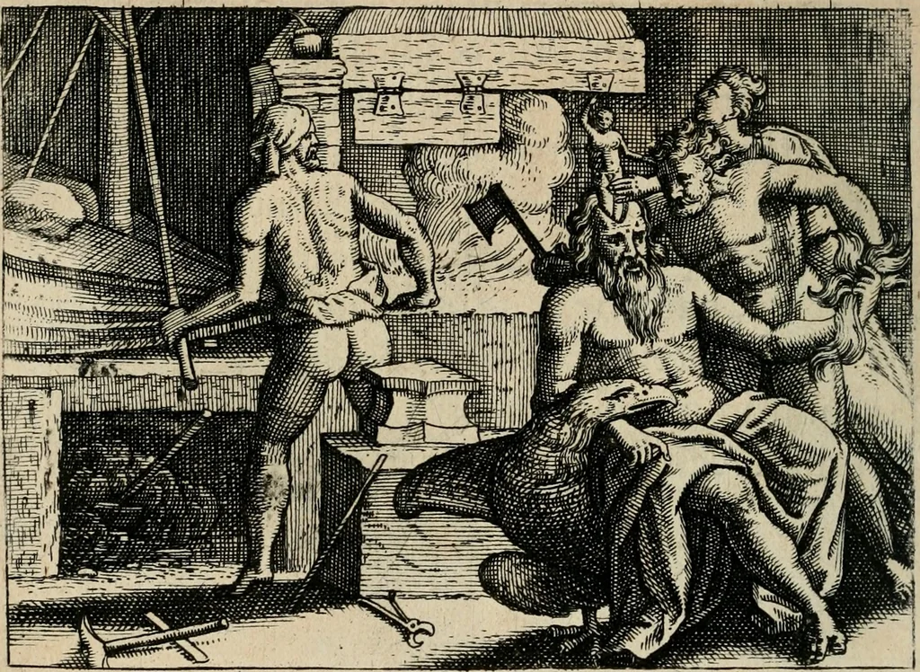 An illustration from [Mikrokosmos] : Paruus mundus, 1644, leaf 19
