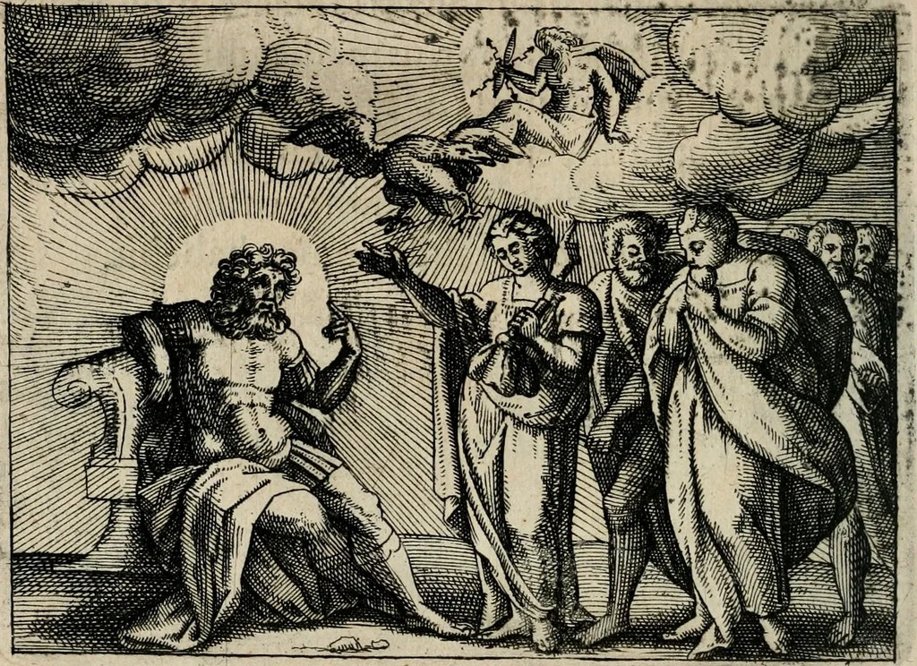 An illustration from [Mikrokosmos] : Paruus mundus, 1644, leaf 23