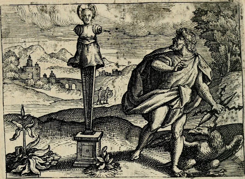 An illustration from [Mikrokosmos] : Paruus mundus, 1644, leaf 25