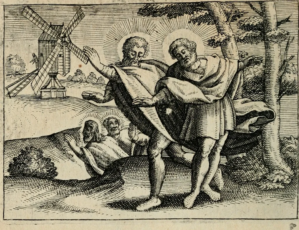 An illustration from [Mikrokosmos] : Paruus mundus, 1644, leaf 27