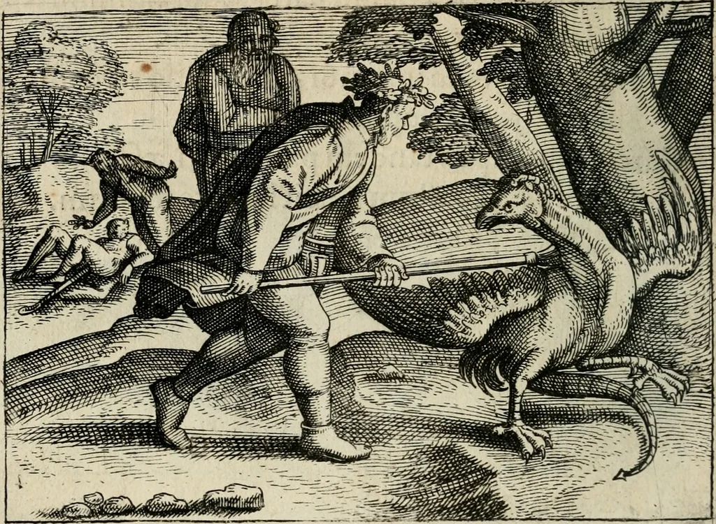 An illustration from [Mikrokosmos] : Paruus mundus, 1644, leaf 29