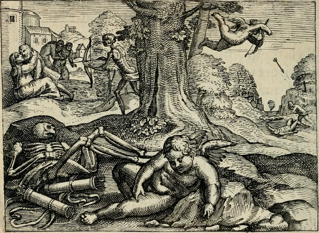 An illustration from [Mikrokosmos] : Paruus mundus, 1644, leaf 37
