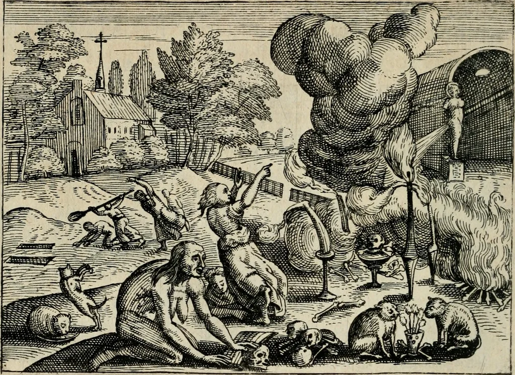An illustration from [Mikrokosmos] : Paruus mundus, 1644, leaf 43