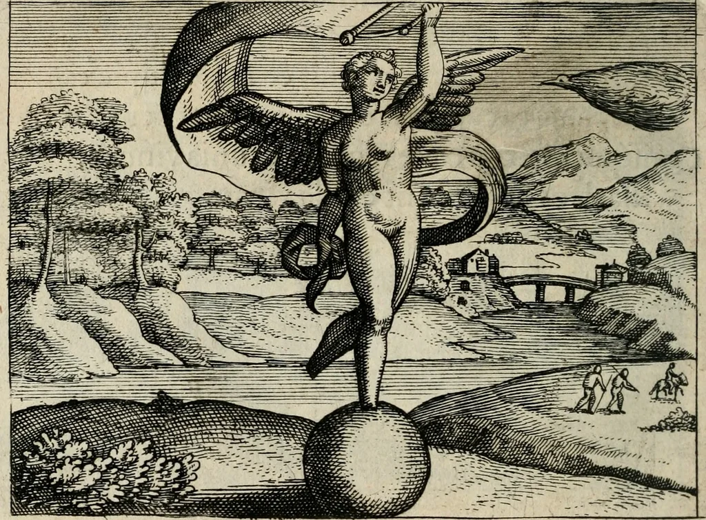 An illustration from [Mikrokosmos] : Paruus mundus, 1644, leaf 53