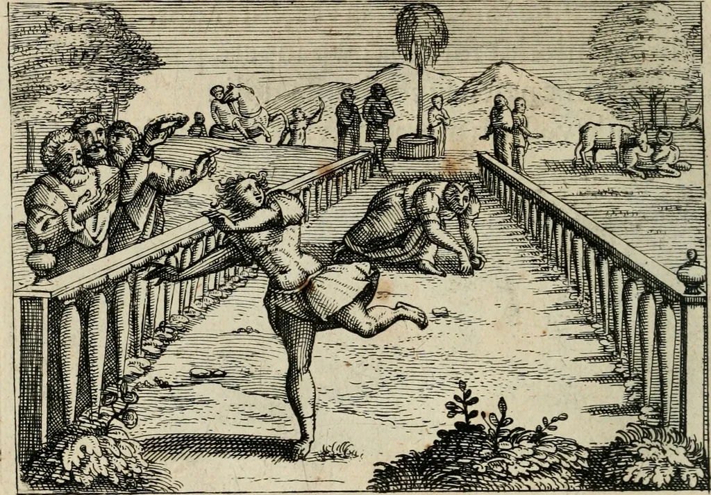 An illustration from [Mikrokosmos] : Paruus mundus, 1644, leaf 57