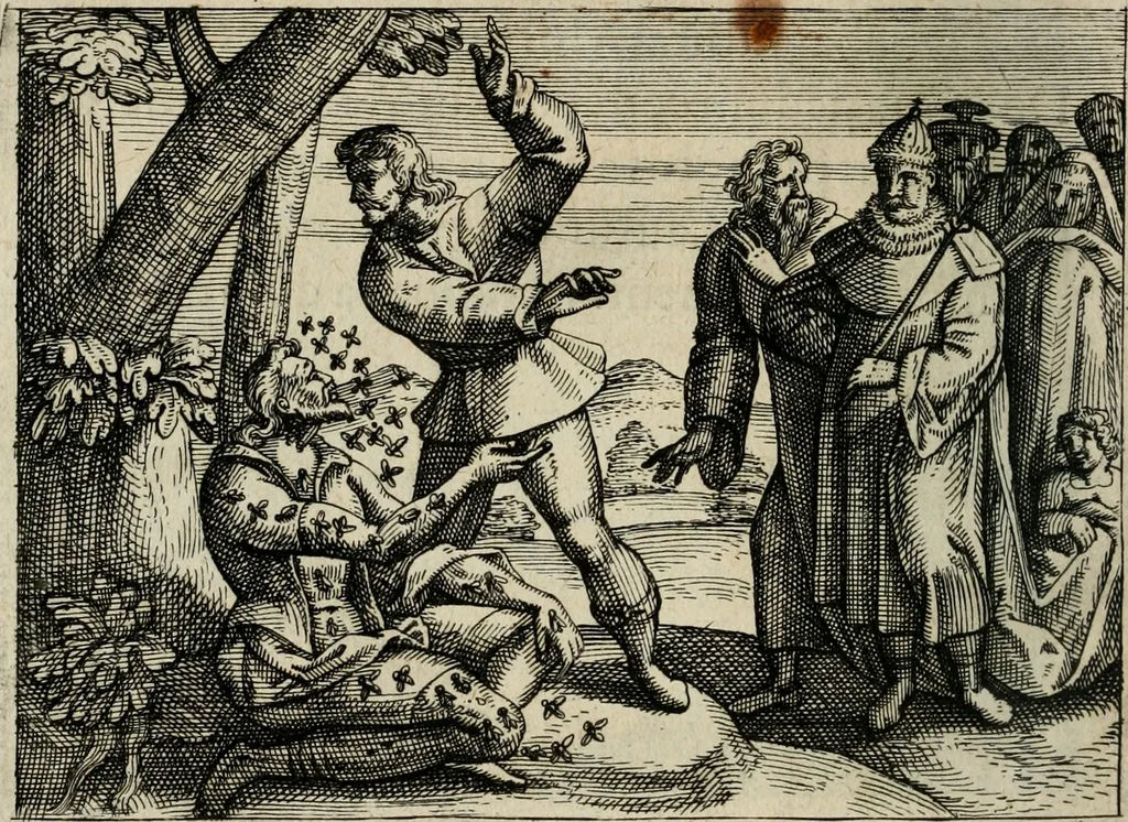An illustration from [Mikrokosmos] : Paruus mundus, 1644, leaf 59