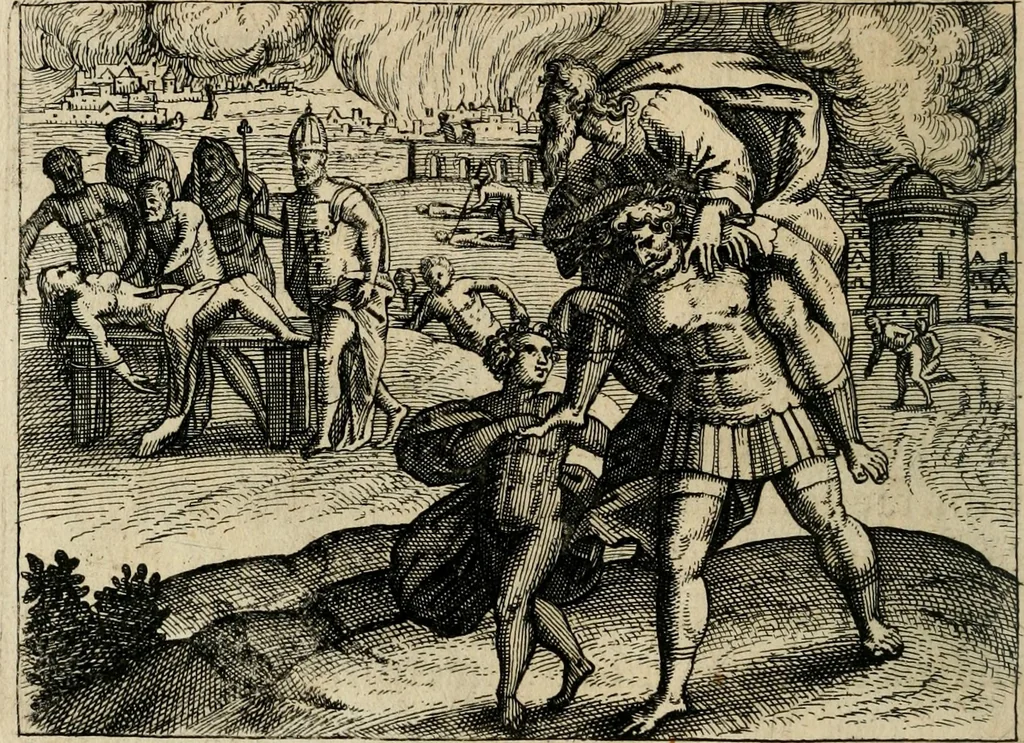 An illustration from [Mikrokosmos] : Paruus mundus, 1644, leaf 61