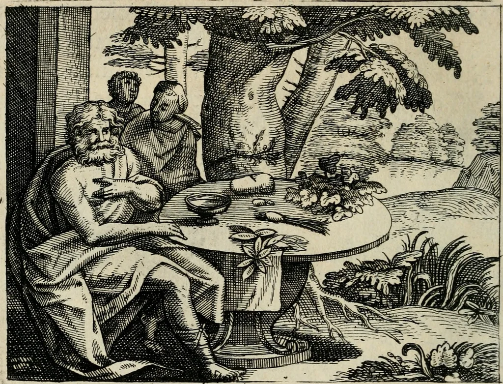 An illustration from [Mikrokosmos] : Paruus mundus, 1644, leaf 75