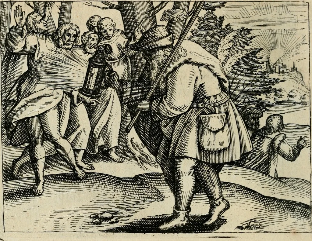 An illustration from [Mikrokosmos] : Paruus mundus, 1644, leaf 87