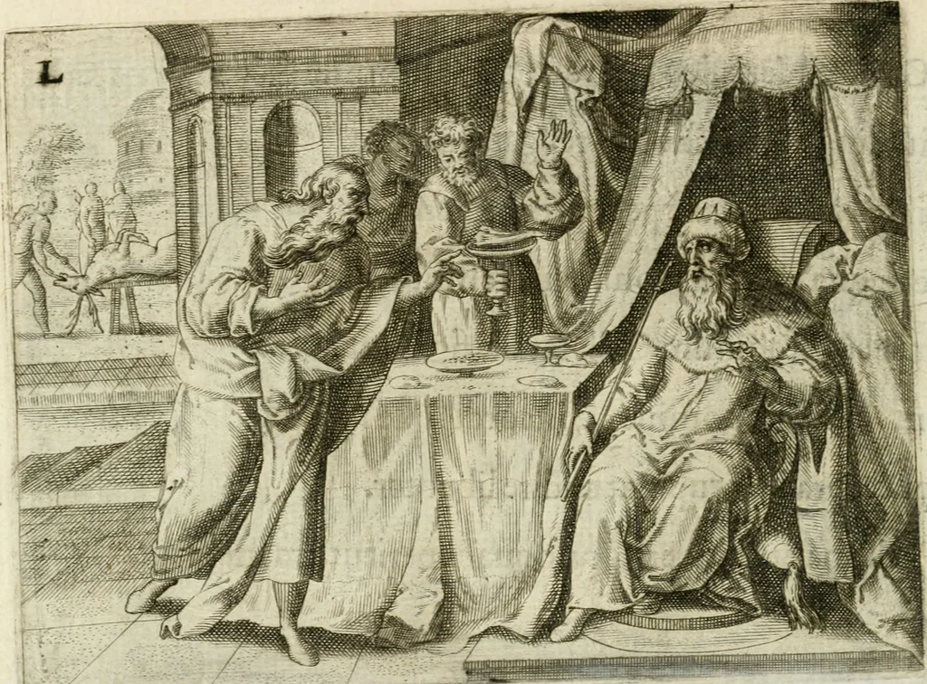 An illustration from Mikrokosmos = Parvvs mvndvs, 1579, leaf 101