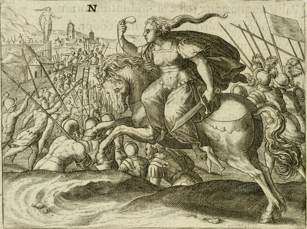 An illustration from Mikrokosmos = Parvvs mvndvs, 1579, leaf 115