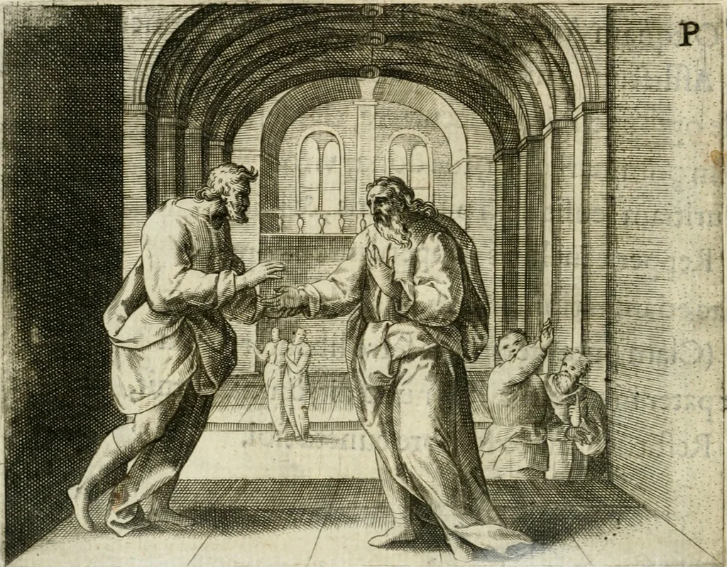 An illustration from Mikrokosmos = Parvvs mvndvs, 1579, leaf 131