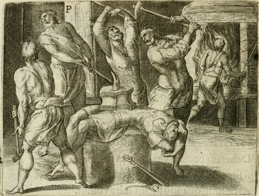 An illustration from Mikrokosmos = Parvvs mvndvs, 1579, leaf 133