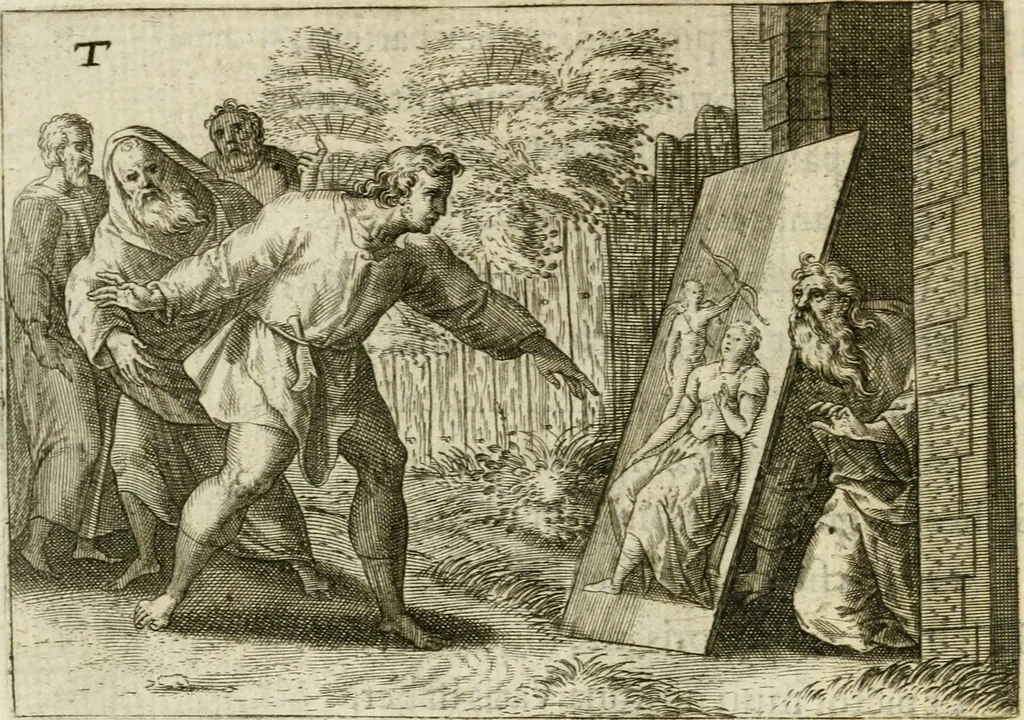 An illustration from Mikrokosmos = Parvvs mvndvs, 1579, leaf 159