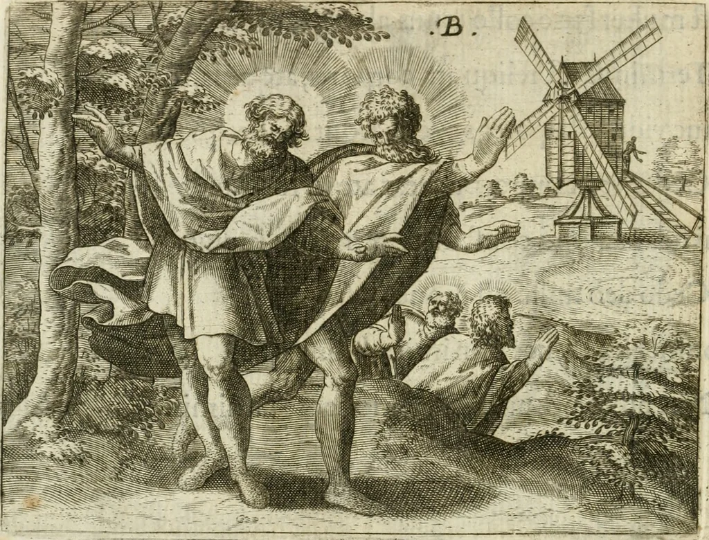 An illustration from Mikrokosmos = Parvvs mvndvs, 1579, leaf 29