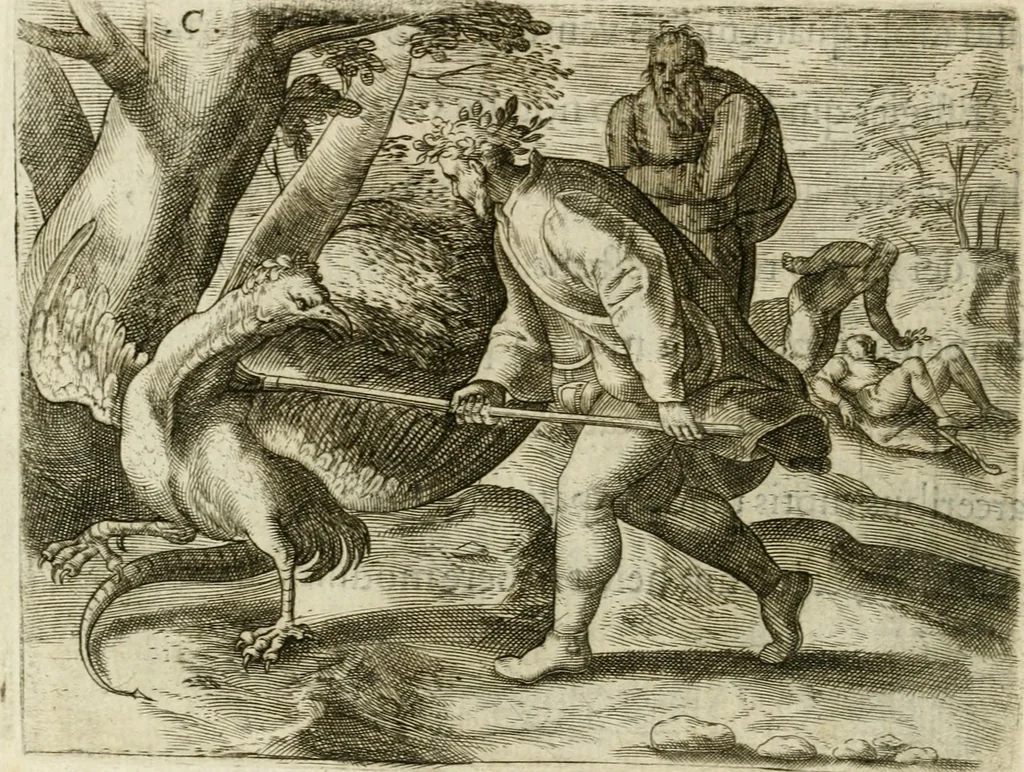 An illustration from Mikrokosmos = Parvvs mvndvs, 1579, leaf 31