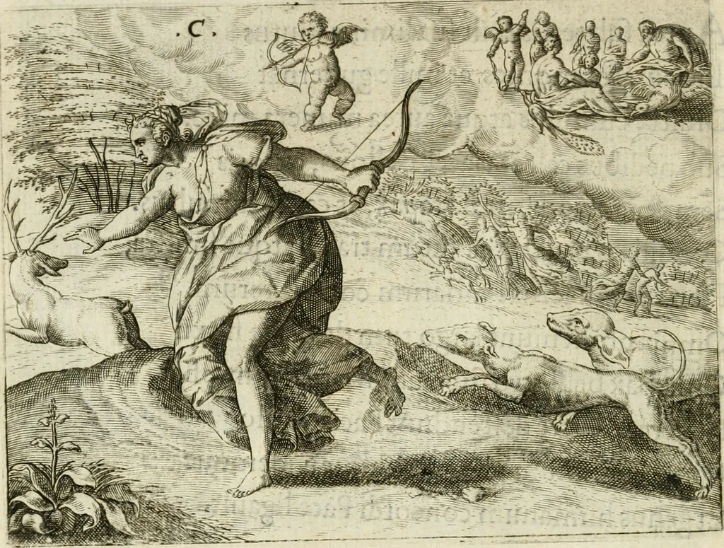 An illustration from Mikrokosmos = Parvvs mvndvs, 1579, leaf 37