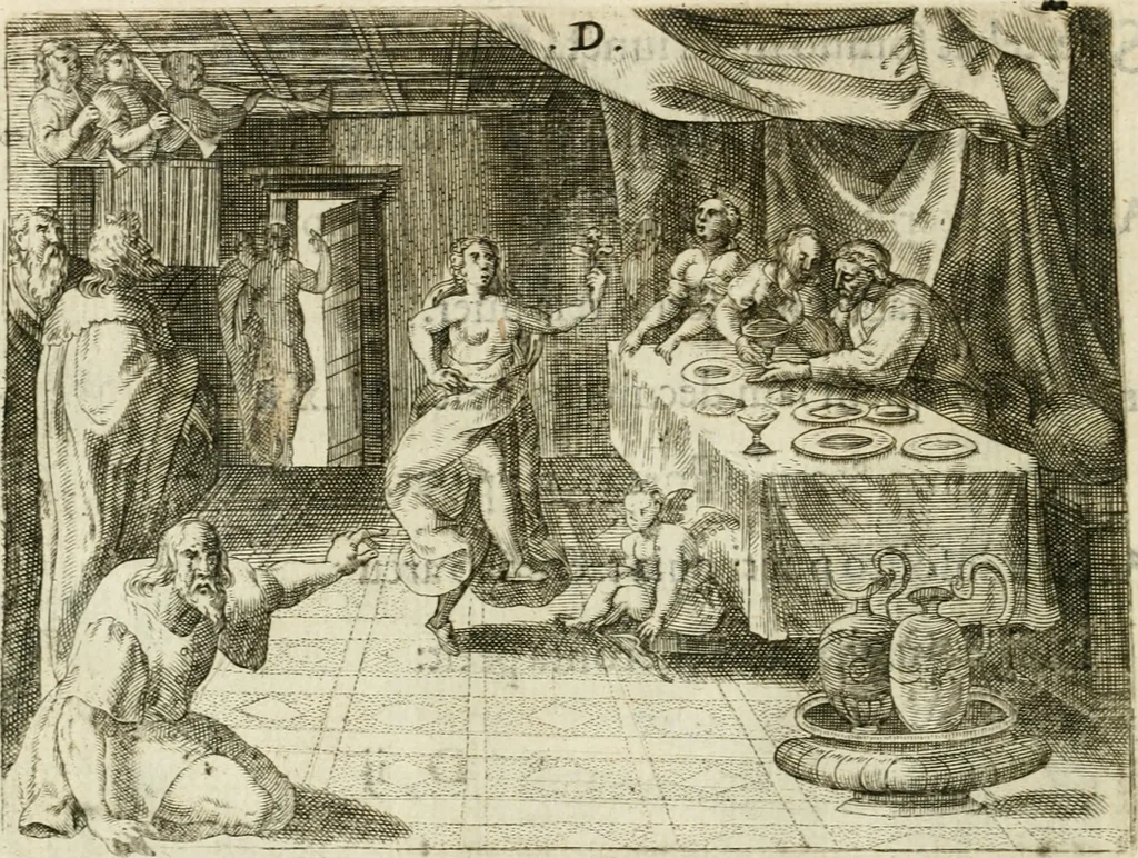 An illustration from Mikrokosmos = Parvvs mvndvs, 1579, leaf 41