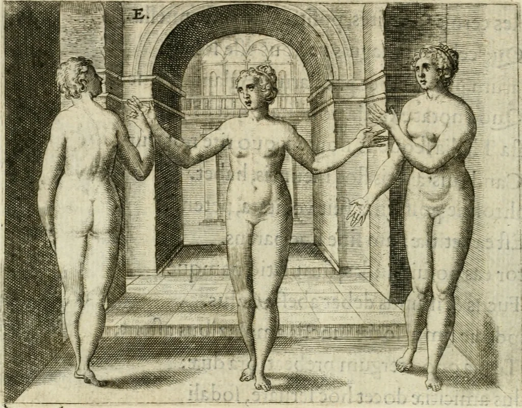 An illustration from Mikrokosmos = Parvvs mvndvs, 1579, leaf 51