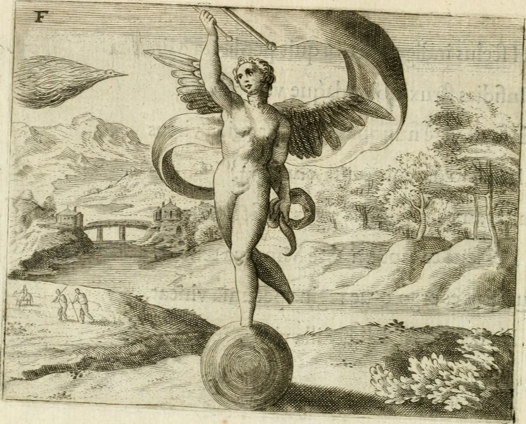 An illustration from Mikrokosmos = Parvvs mvndvs, 1579, leaf 55