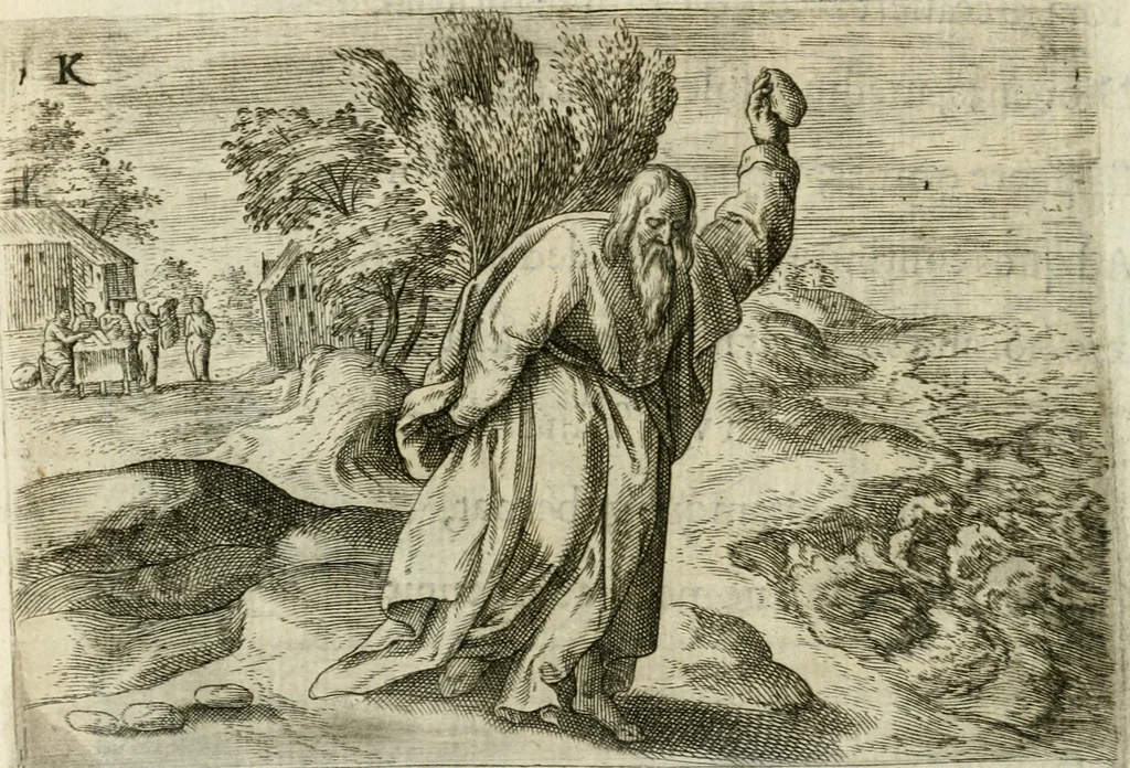 An illustration from Mikrokosmos = Parvvs mvndvs, 1579, leaf 91