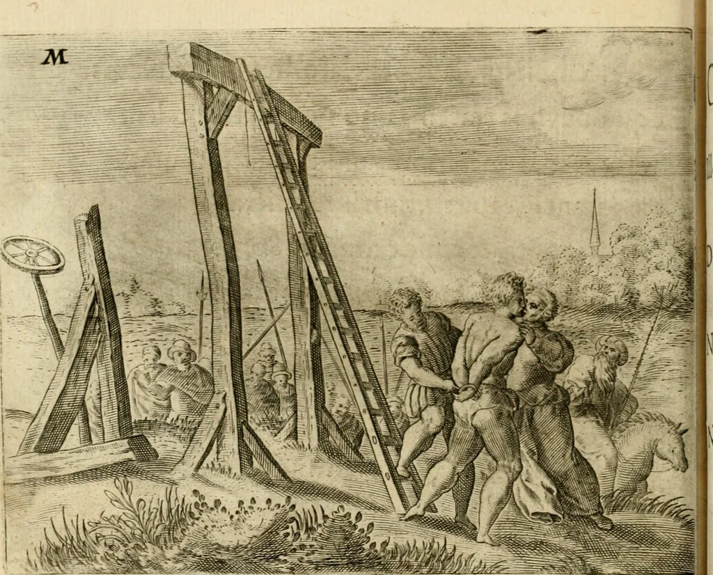 An illustration from Mikrokósmos = Paruus mundus, 1610, leaf 103