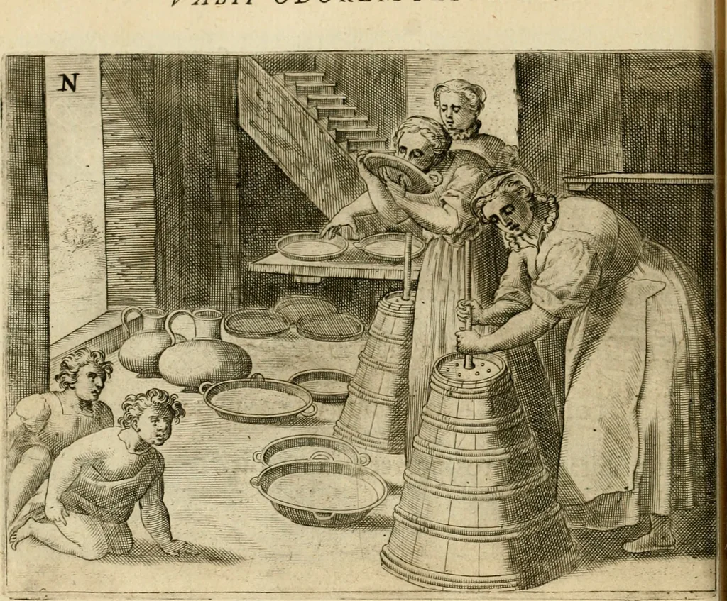An illustration from Mikrokósmos = Paruus mundus, 1610, leaf 107
