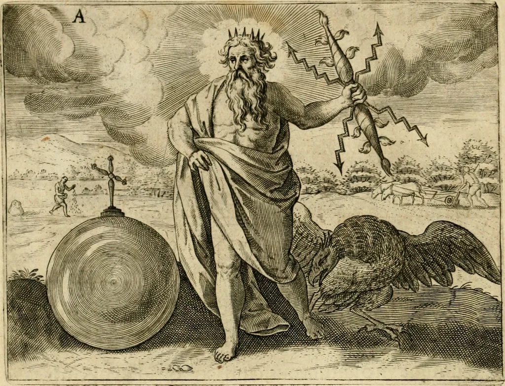 An illustration from Mikrokósmos = Paruus mundus, 1610, leaf 11