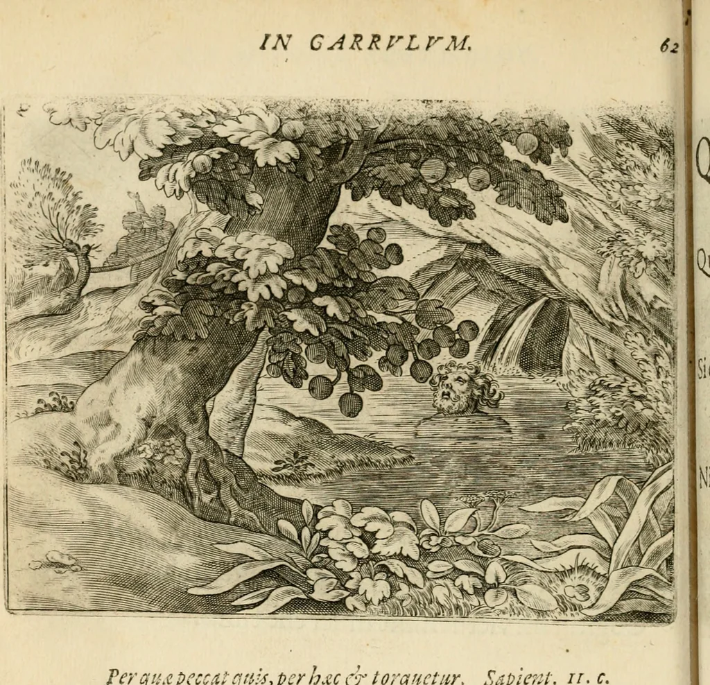 An illustration from Mikrokósmos = Paruus mundus, 1610, leaf 131