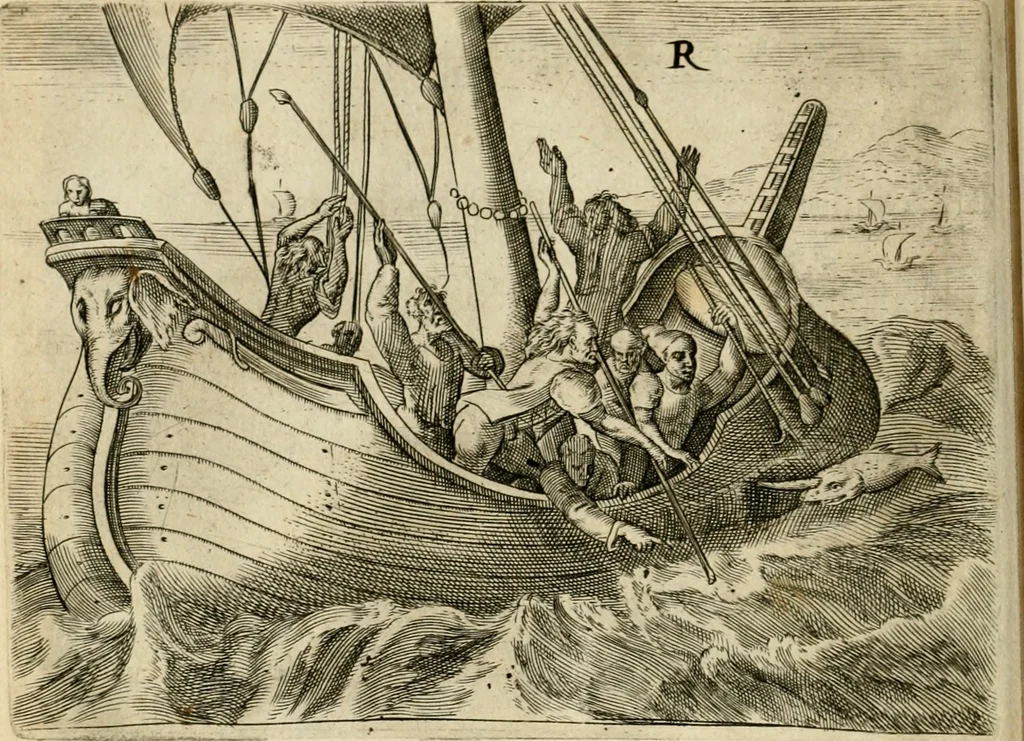 An illustration from Mikrokósmos = Paruus mundus, 1610, leaf 135