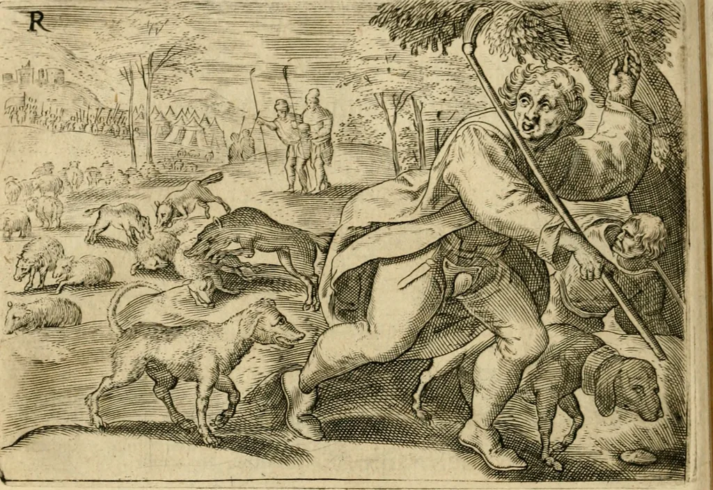 An illustration from Mikrokósmos = Paruus mundus, 1610, leaf 141