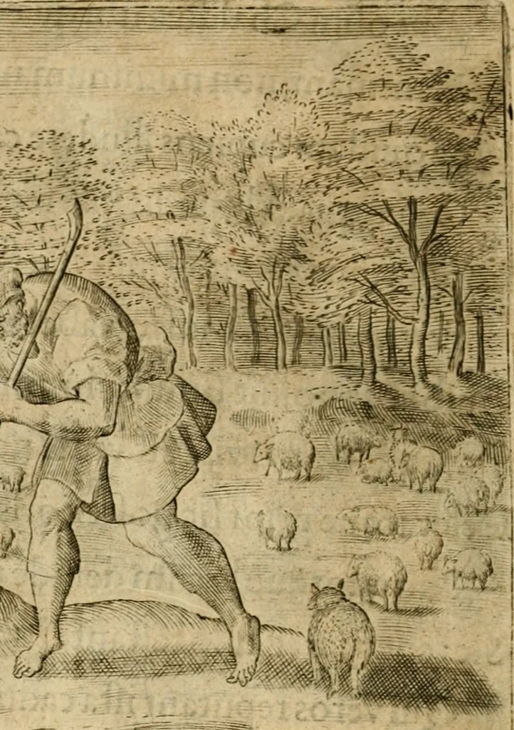 An illustration from Mikrokósmos = Paruus mundus, 1610, leaf 151