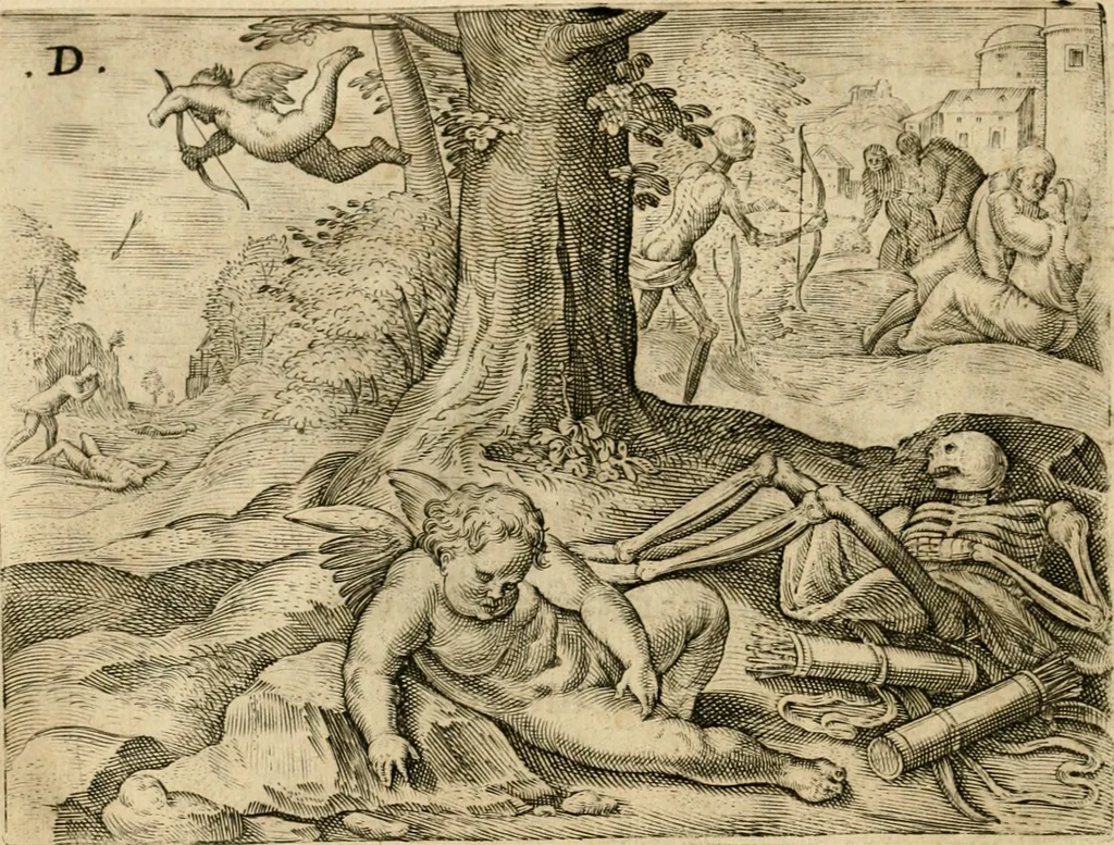 An illustration from Mikrokósmos = Paruus mundus, 1610, leaf 33