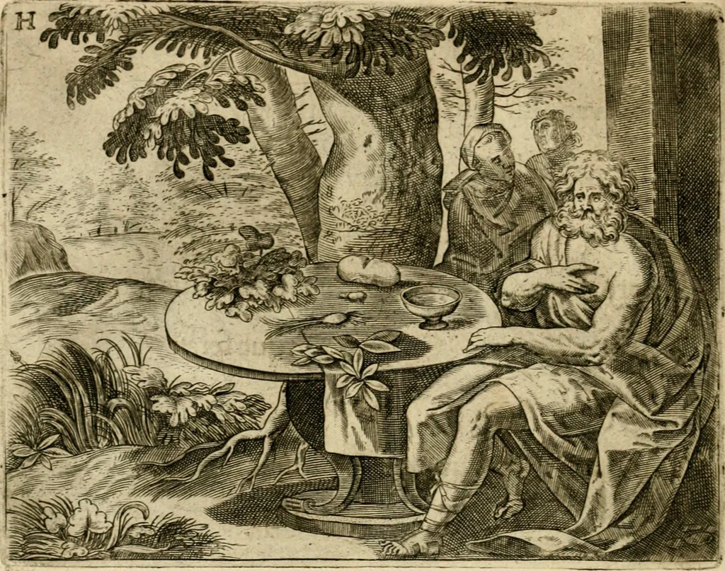 An illustration from Mikrokósmos = Paruus mundus, 1610, leaf 71