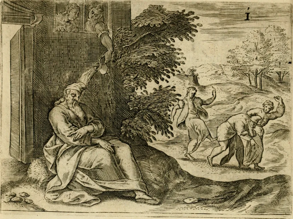 An illustration from Mikrokósmos = Paruus mundus, 1610, leaf 73