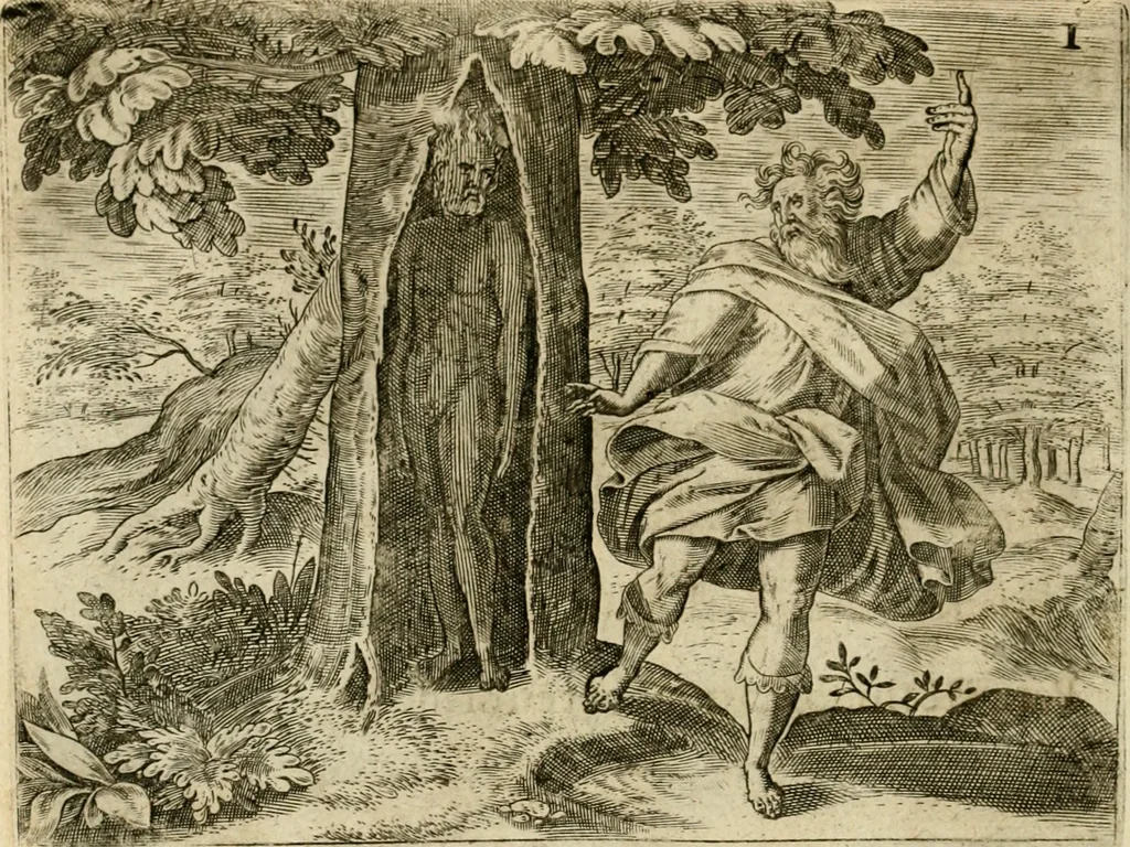 An illustration from Mikrokósmos = Paruus mundus, 1610, leaf 77