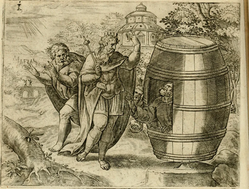 An illustration from Mikrokósmos = Paruus mundus, 1610, leaf 79