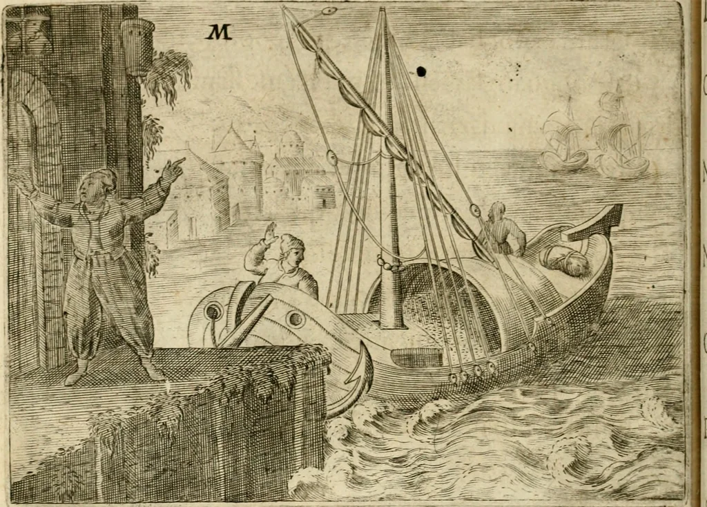 An illustration from Mikrokósmos = Paruus mundus, 1610, leaf 99