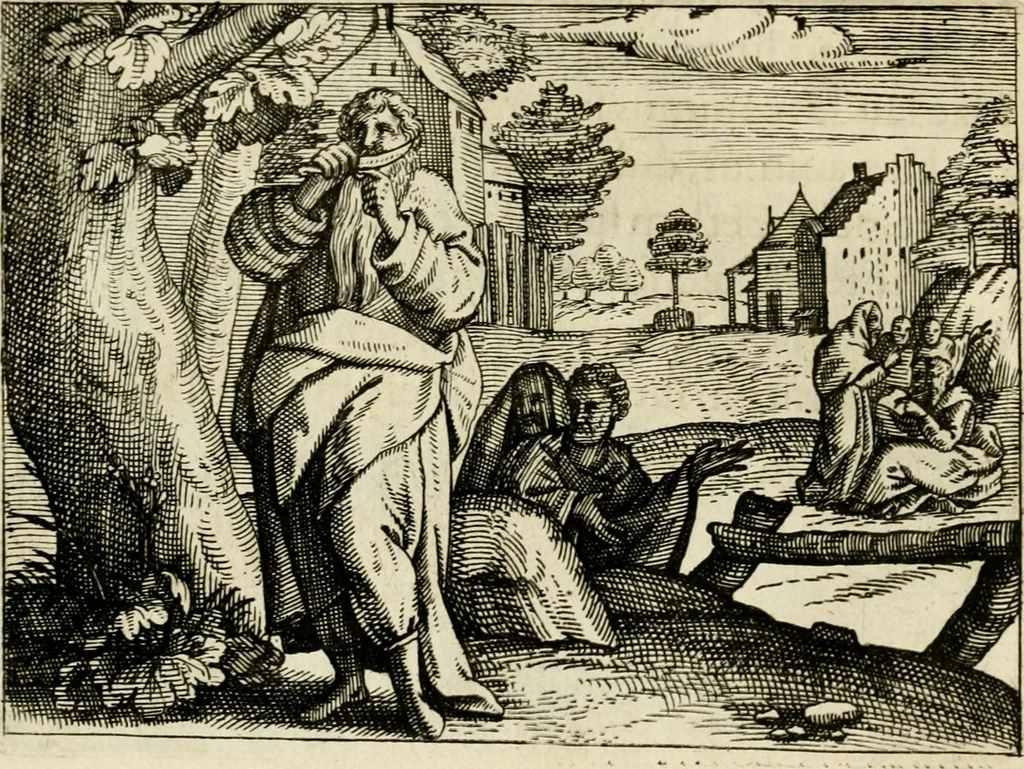 An illustration from Mikrokósmos = Paruus mundus, 1618, leaf 103