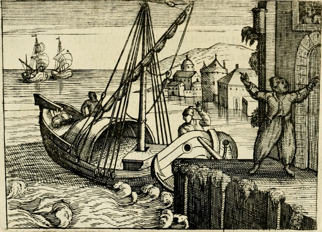 An illustration from Mikrokósmos = Paruus mundus, 1618, leaf 105