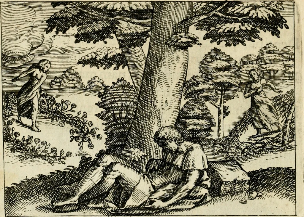 An illustration from Mikrokósmos = Paruus mundus, 1618, leaf 111
