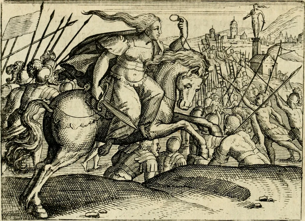 An illustration from Mikrokósmos = Paruus mundus, 1618, leaf 115
