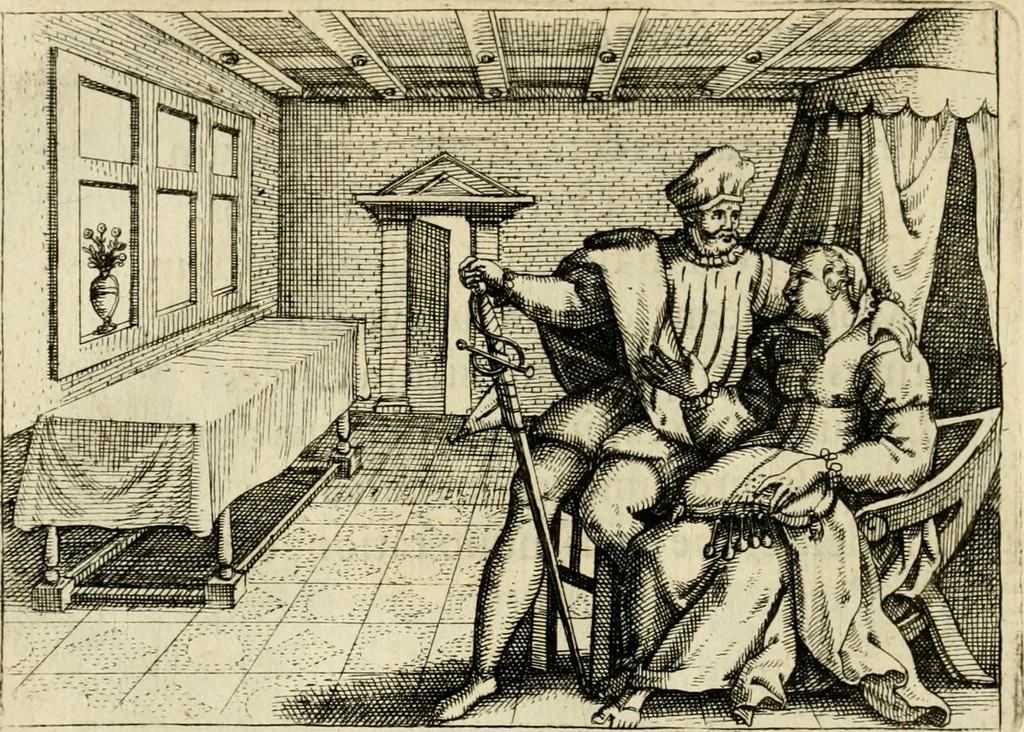 An illustration from Mikrokósmos = Paruus mundus, 1618, leaf 121