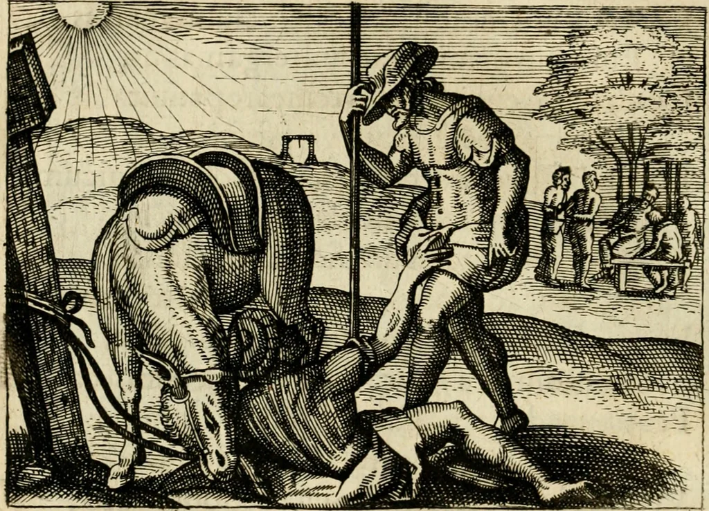 An illustration from Mikrokósmos = Paruus mundus, 1618, leaf 127