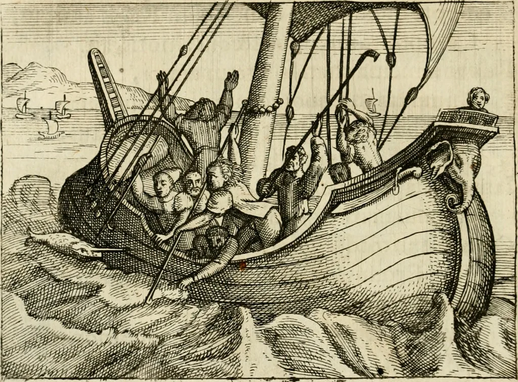 An illustration from Mikrokósmos = Paruus mundus, 1618, leaf 145