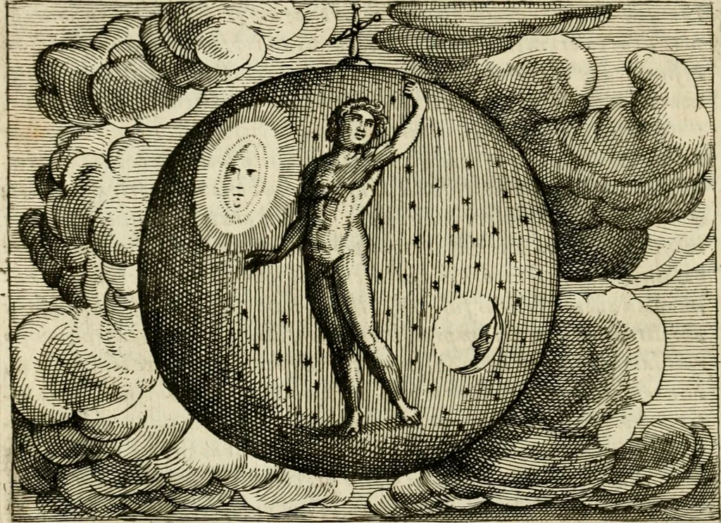 An illustration from Mikrokósmos = Paruus mundus, 1618, leaf 15