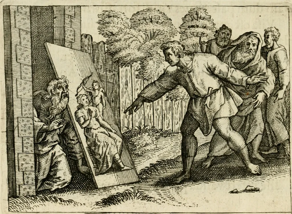 An illustration from Mikrokósmos = Paruus mundus, 1618, leaf 159